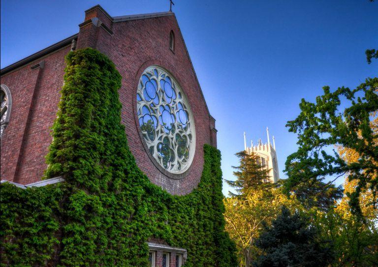 Morris Chapel and Burns Tower